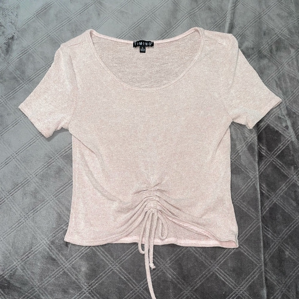Timing Pink Tee